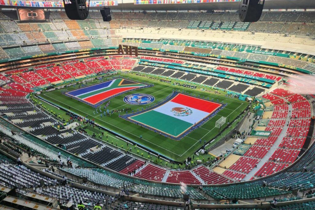 El Estadio Azteca de CDMX fue renovado para la disputa del Mundial 2026.