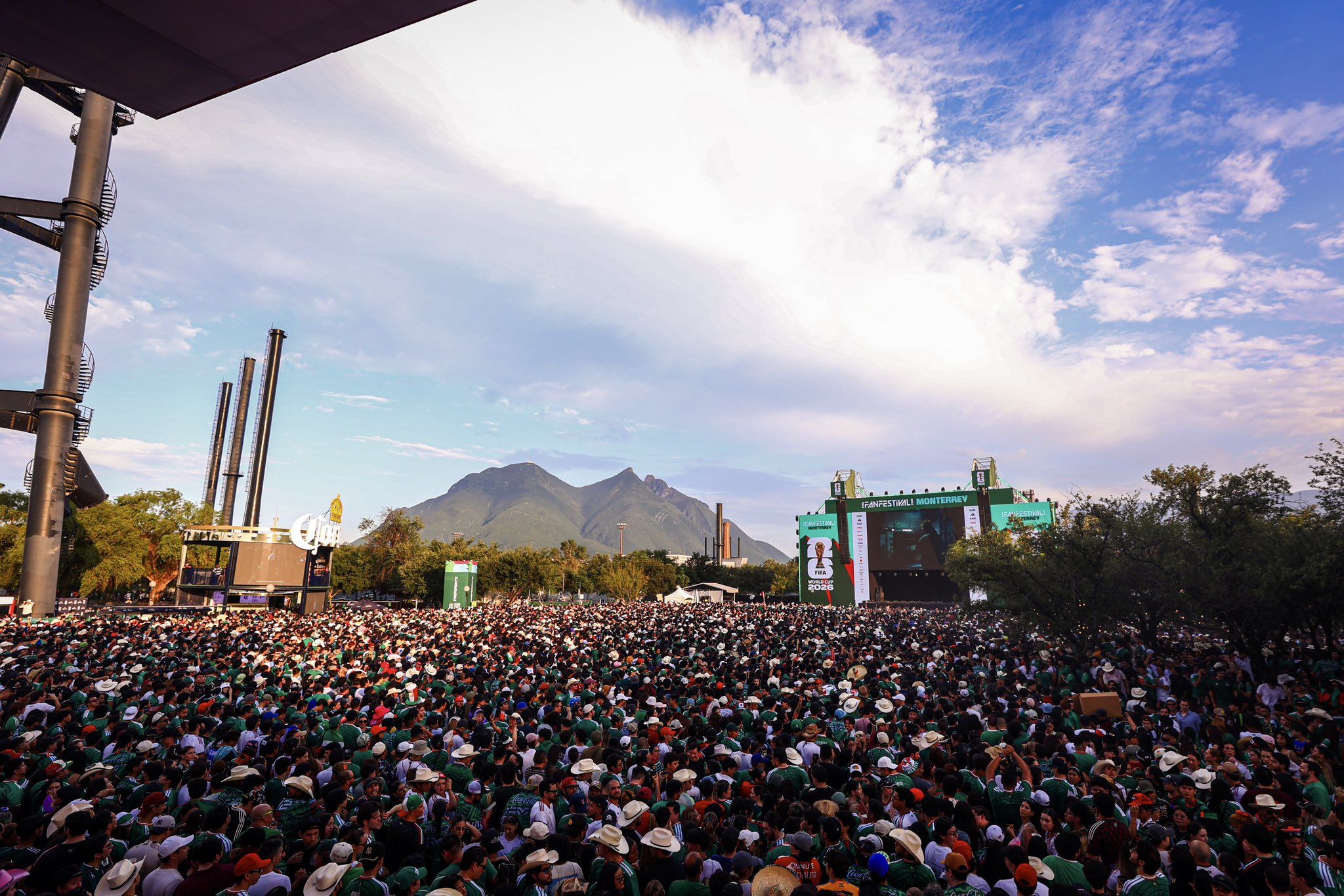 FIFA Fan Festival Monterrey Mexico Mundial 2026