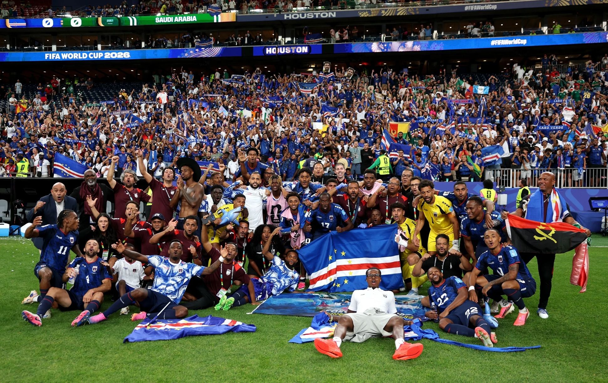 FIFA Mundial 2026 Cabo Verde Aficionados Asistencia Gradas Estadios