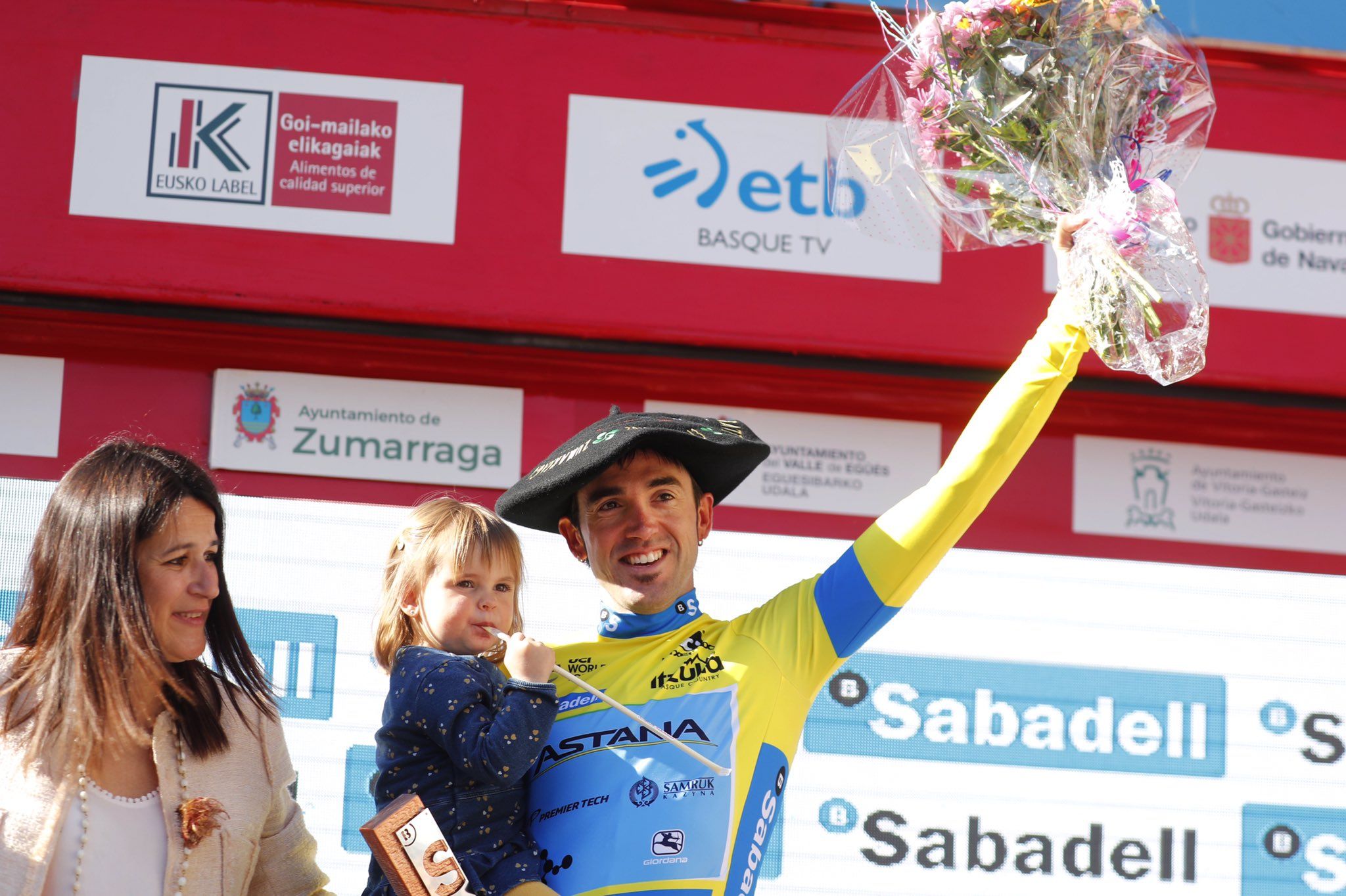 Itzulia podio
