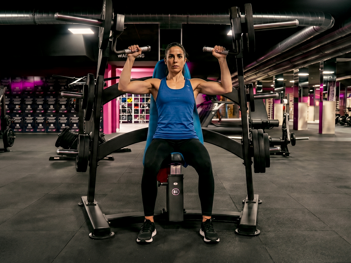 Usuaria entrenando en Imagym