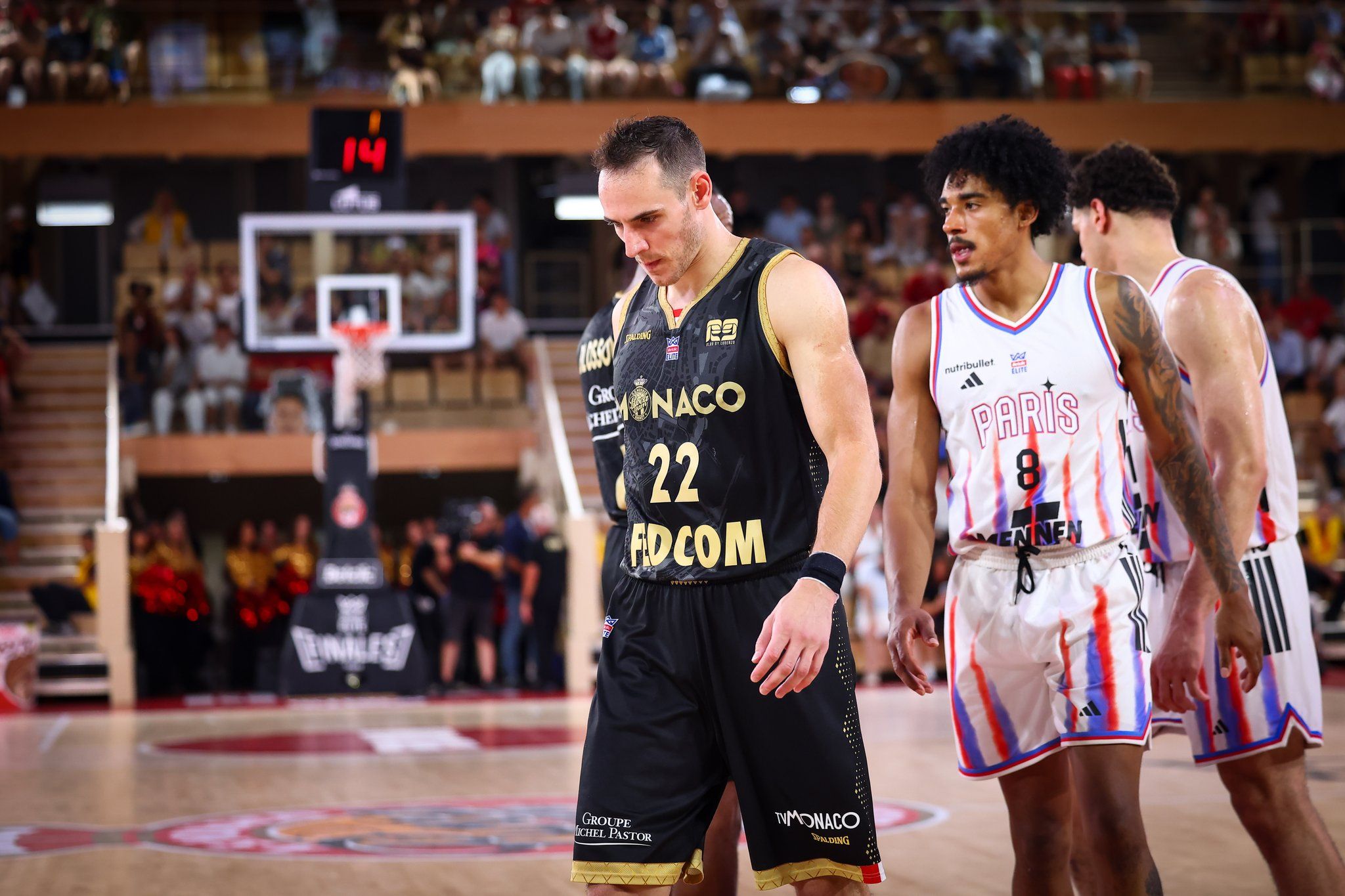 AS Monaco Basket LNB Liga Francia 2026 triste