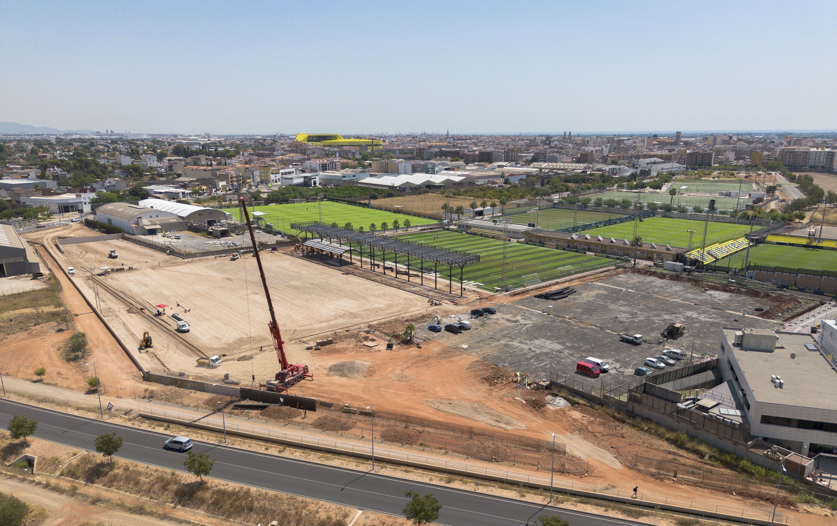 Villarreal CF Ciudad Deportiva Obras Reforma Aerea Plan Impulso 2026