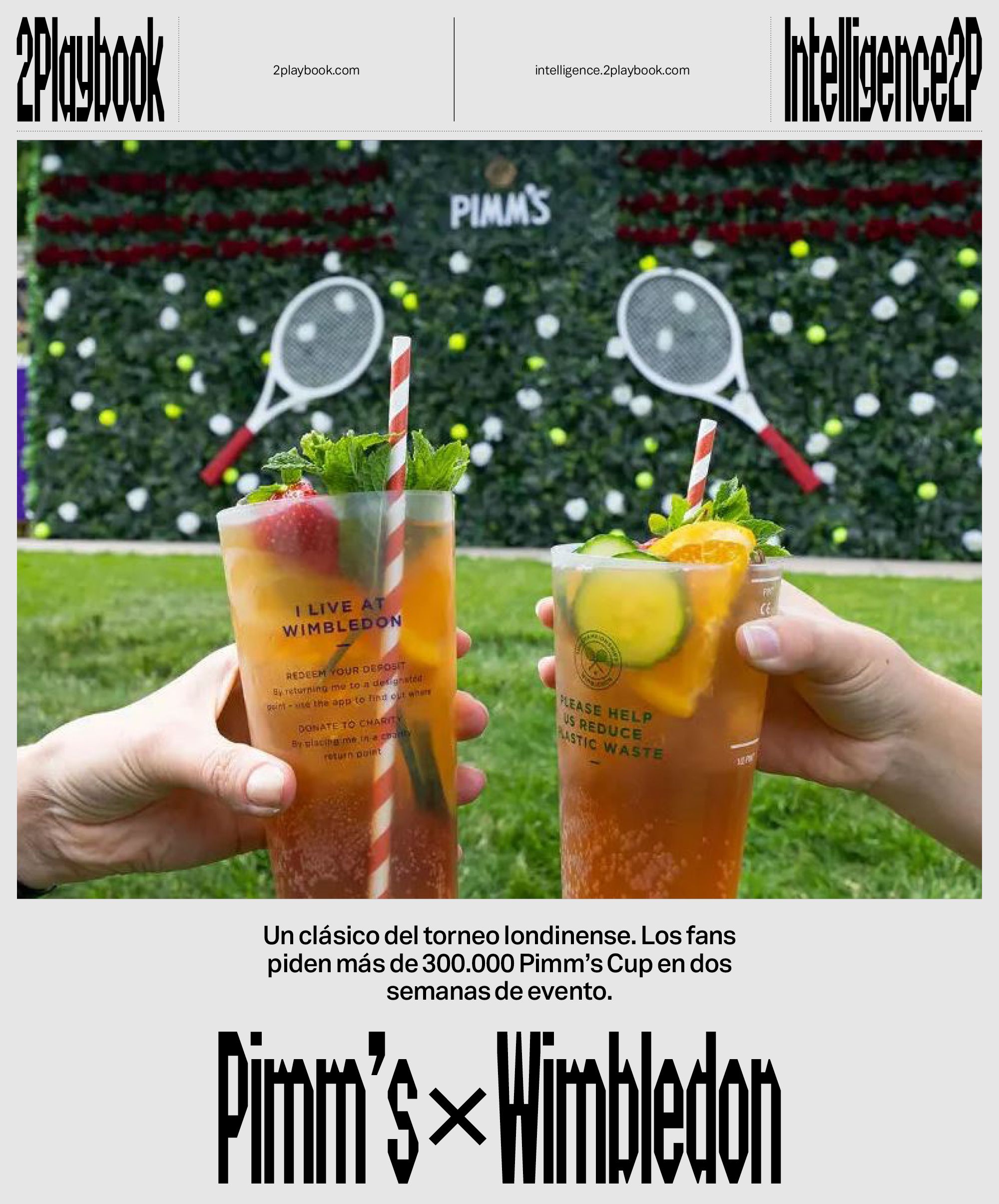 Pimm's x Wimbledon
