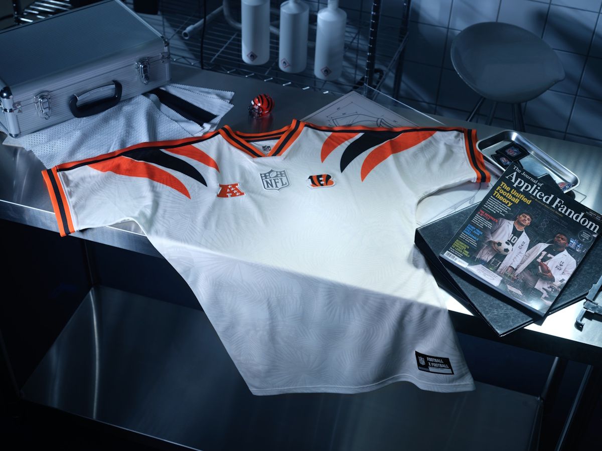 La camiseta de los Bengals de la NBA en la colección Football x Football