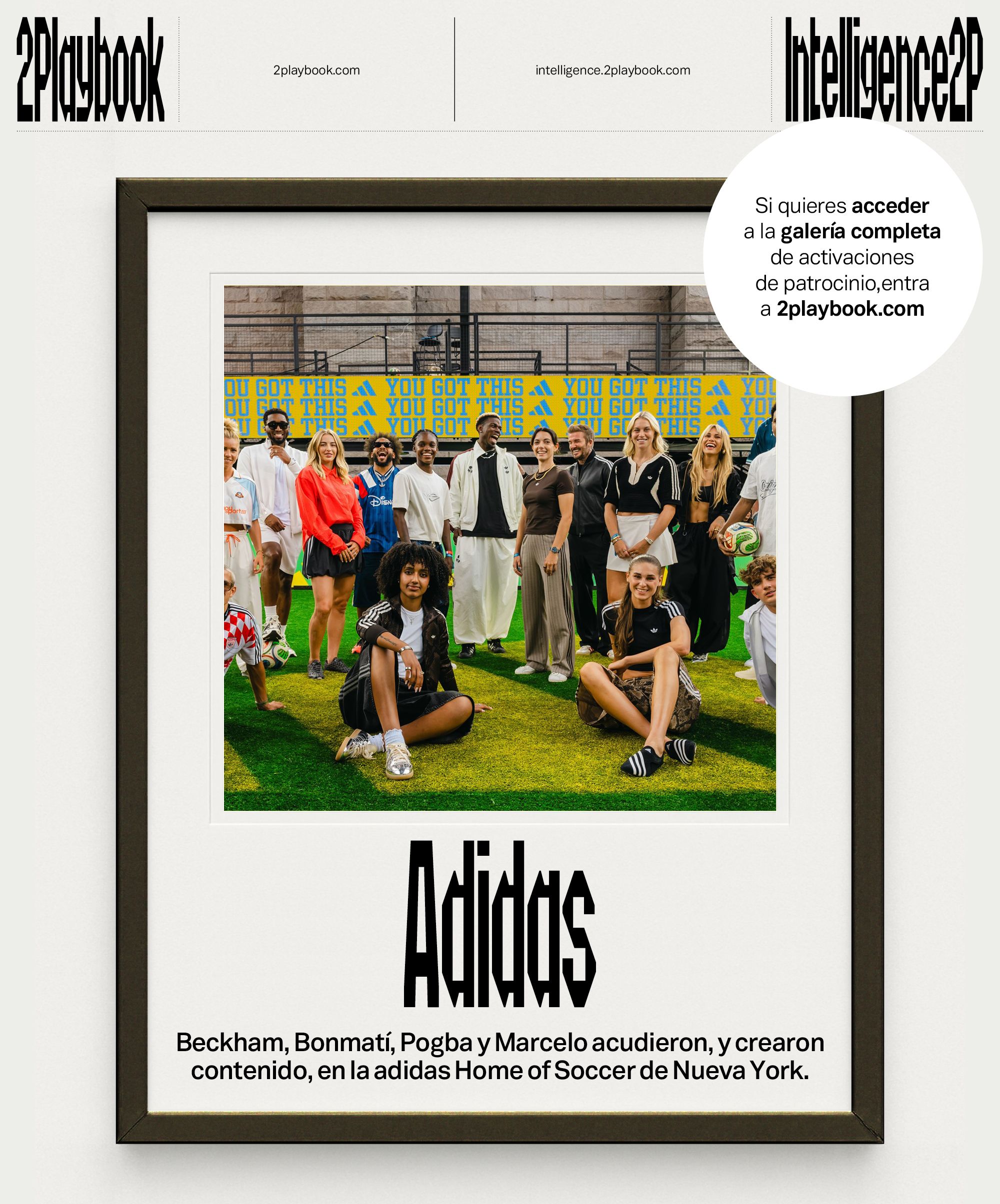 La mejores activaciones de patrocinio, en 2Playbook