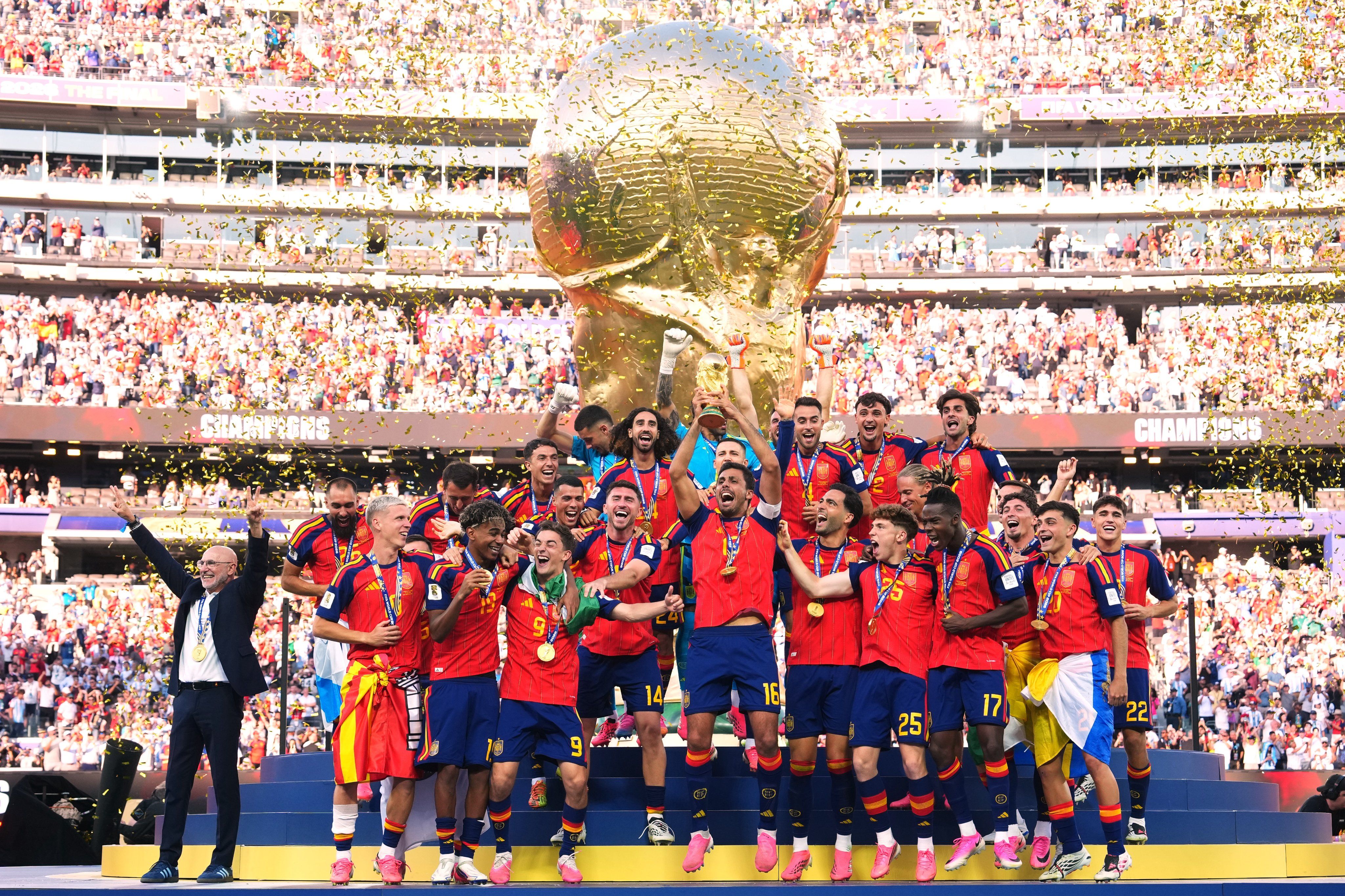 Mundial 2026 Celebración de la selección española