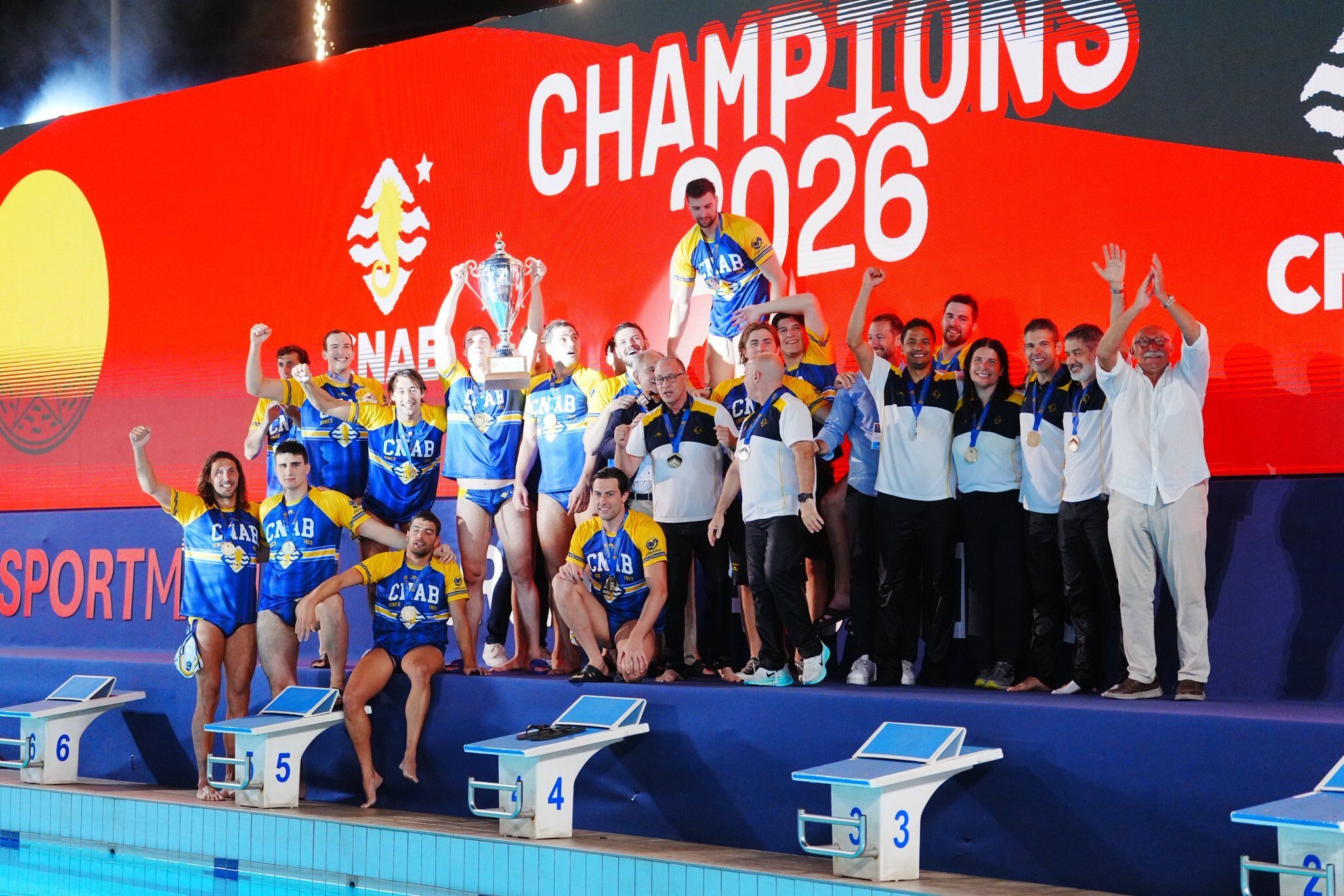 CNAB Champions League waterpolo 2026