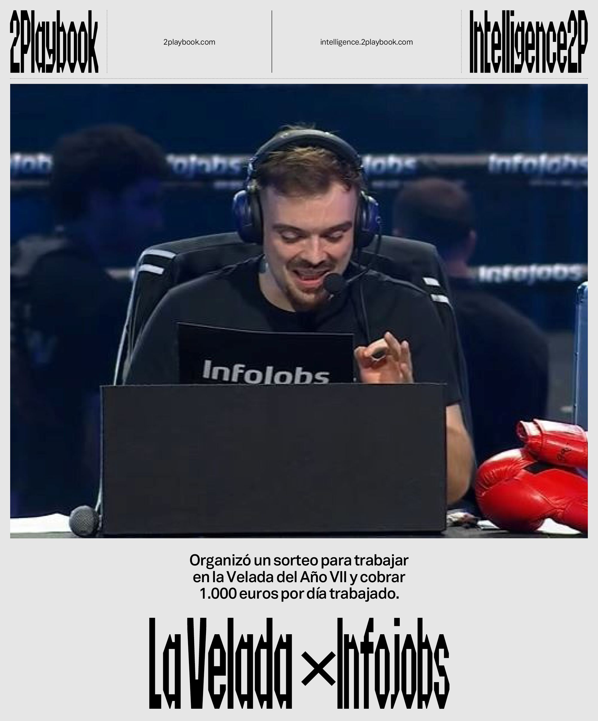 InfoJobs realizó una de las activaciones más impactantes con Willyrex llevando un maletín a Ibai
