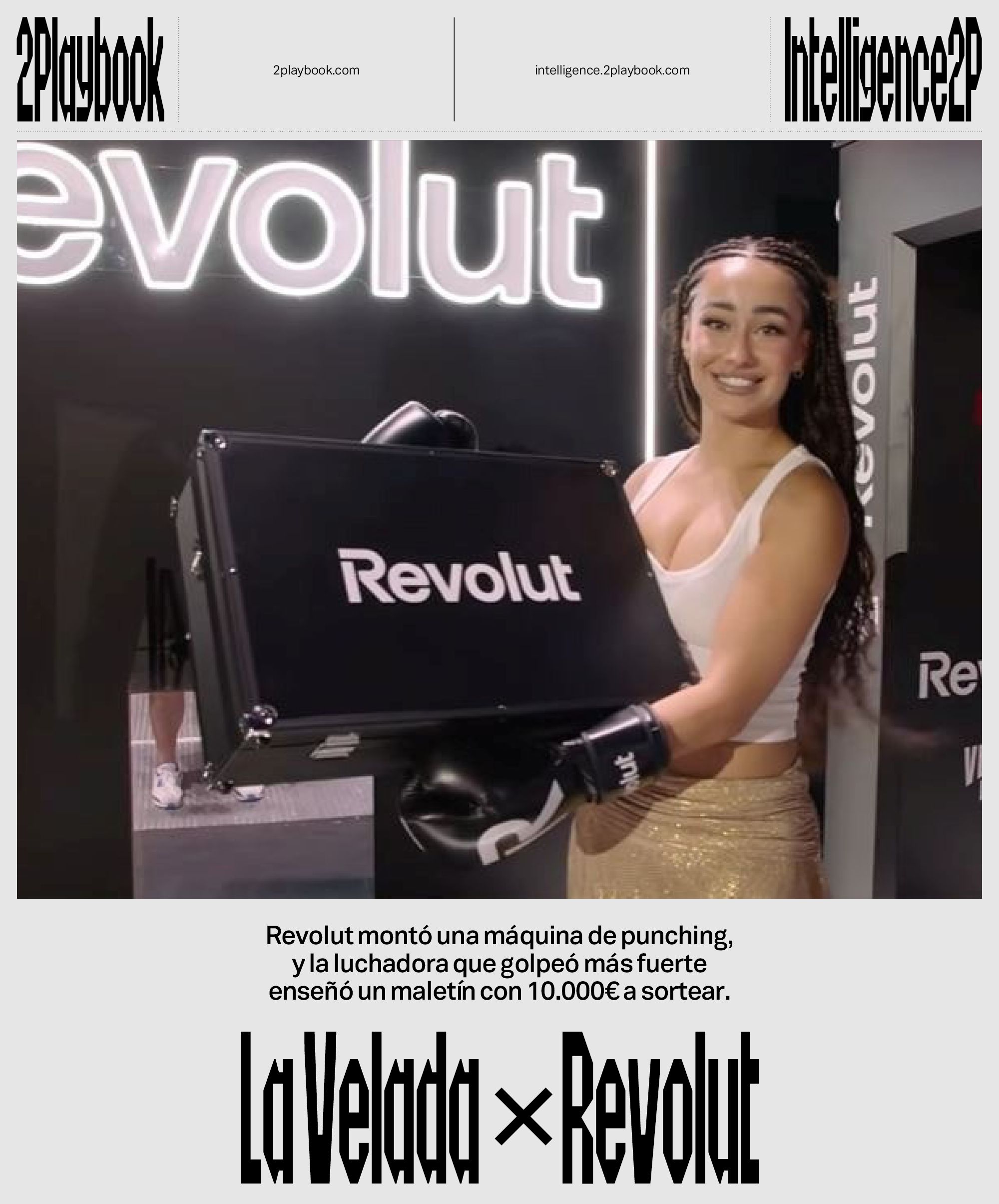 Revolut es patrocinador principal de La Velada desde su tercera edición 