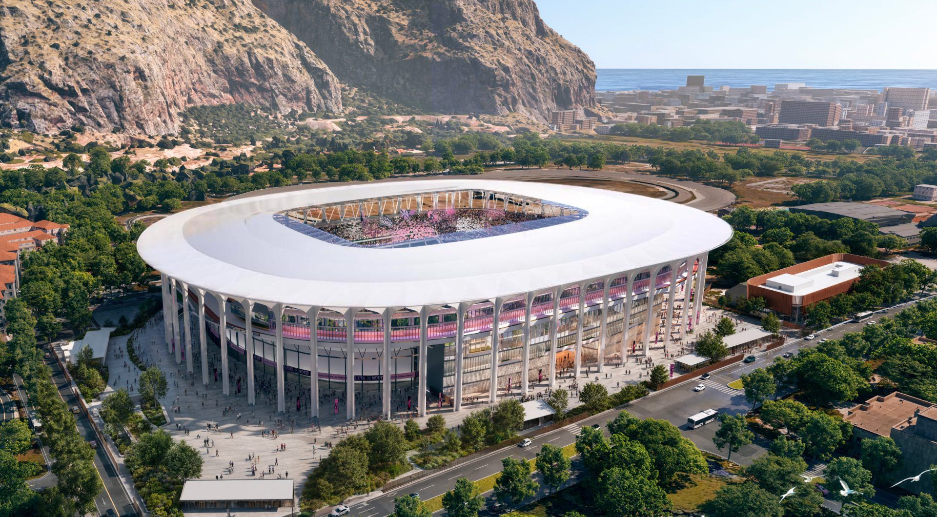 Palermo FC Render Nuevo Estadio City Football Group Serie B