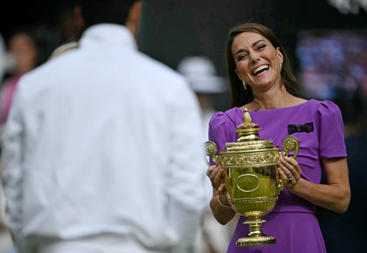 Kate Middleton patrón de la AELTC Kate Middleton patrón de la AELTC
