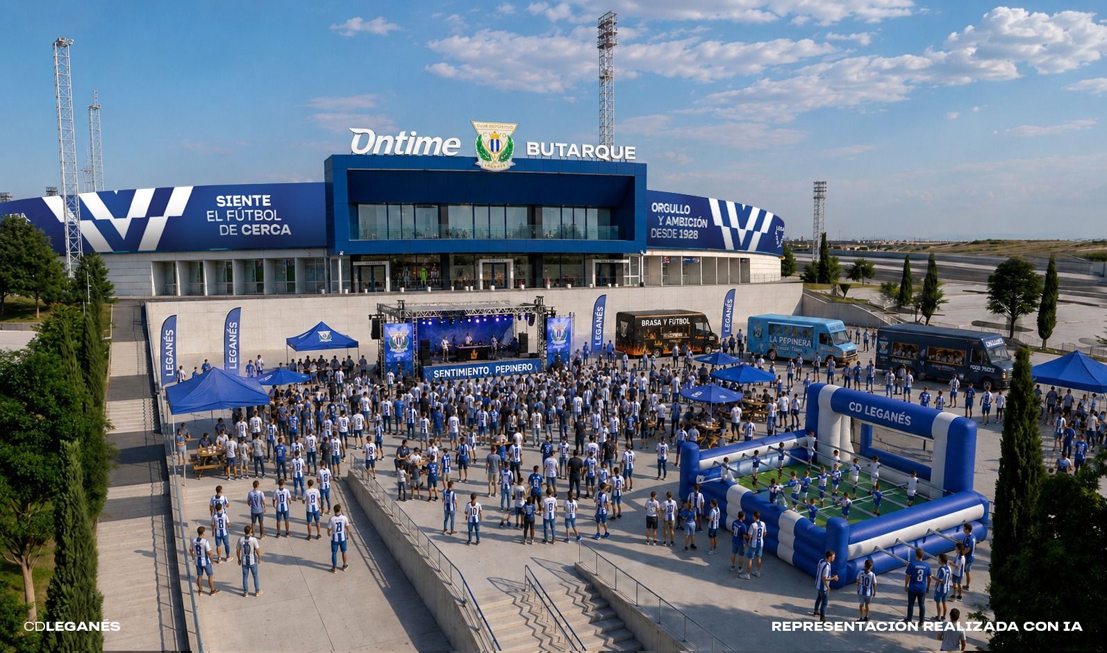 Representación Fan Zone Butarque