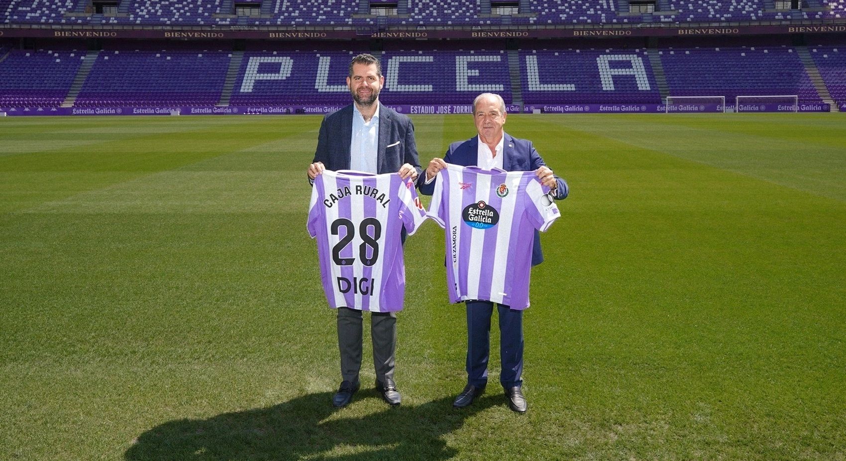 Real Valladolid Caja Rural Patrocinador Camiseta 2026 2027
