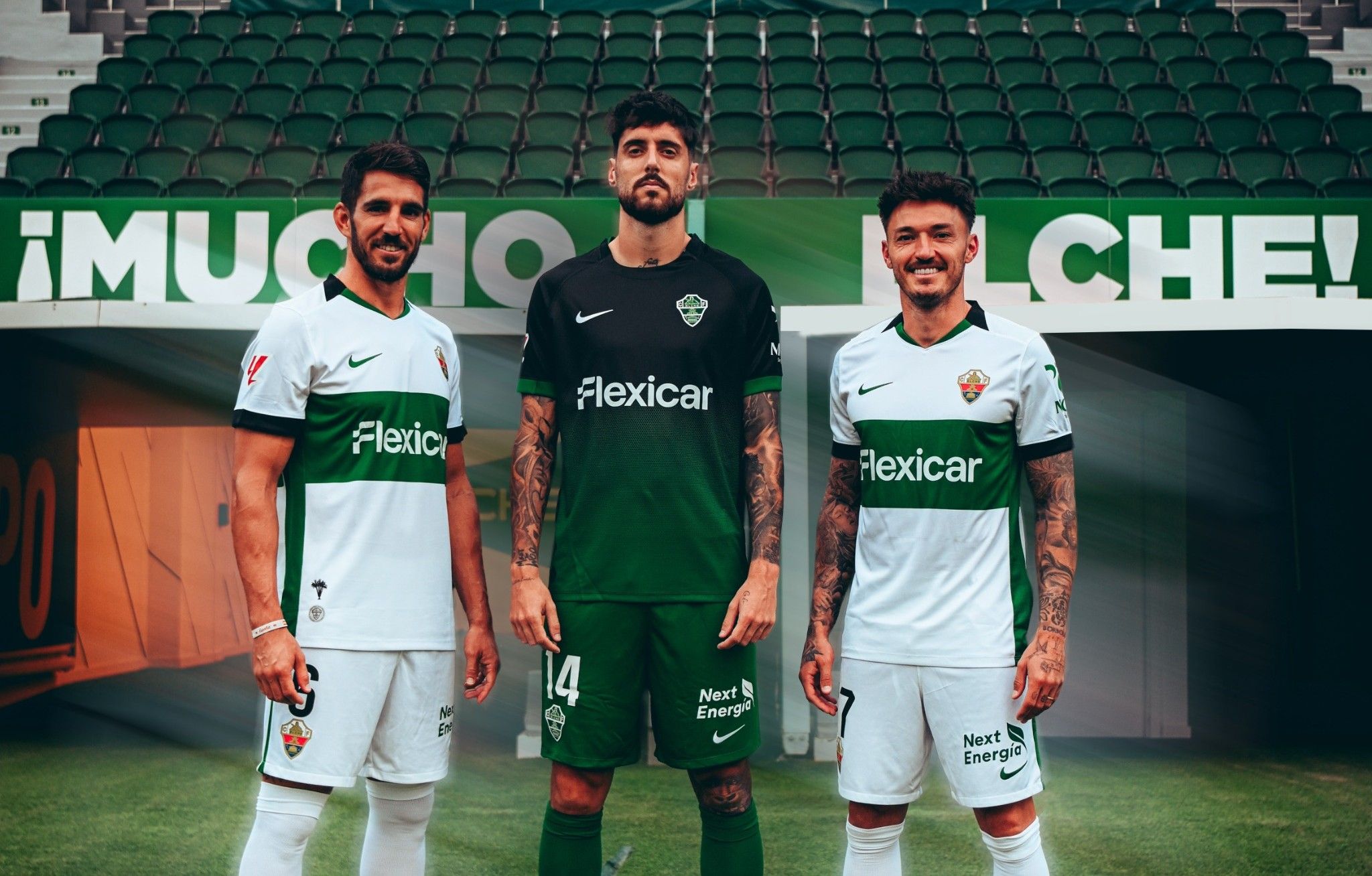 Elche CF Flexicar patrocinador principal camiseta 2026 2027