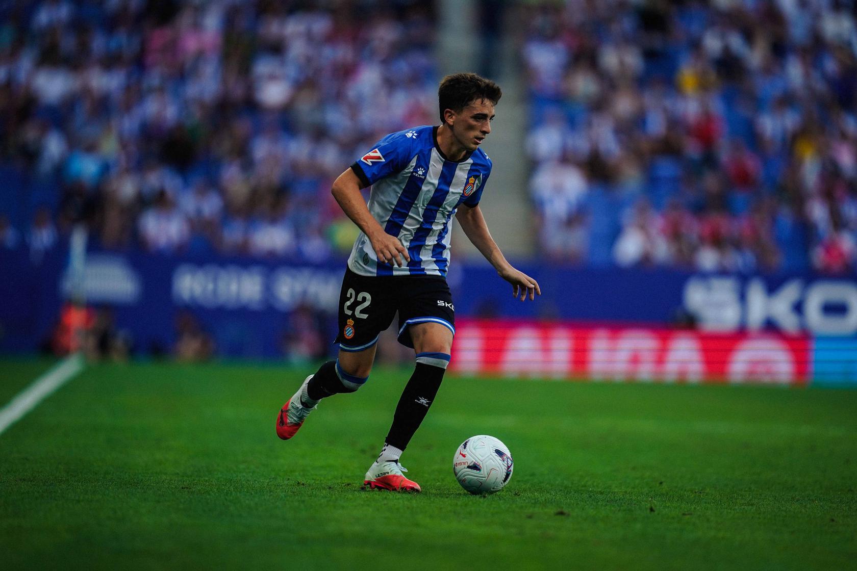 RCD Espanyol LaLiga 2026 2027 Kelme camiseta