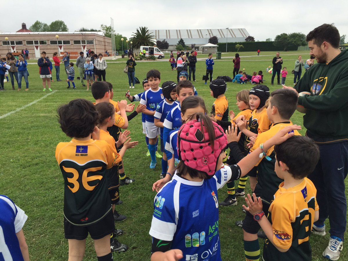 rugby pasillo niños