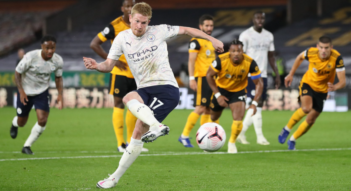 Manchester City De Bruyne 2020 2021