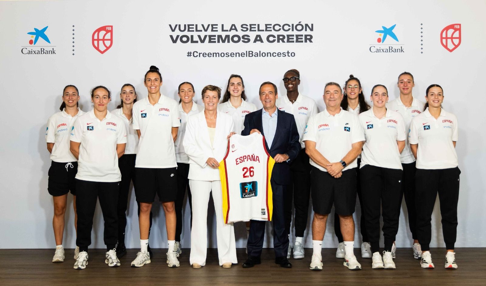 Seleccion española femenina de basket CaixaBank 2026