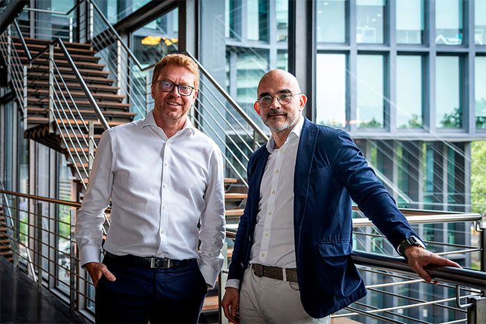  Sergio Oslé, presidente ejecutivo, y Carlos Núñez, consejero delegado de Grup Mediapro