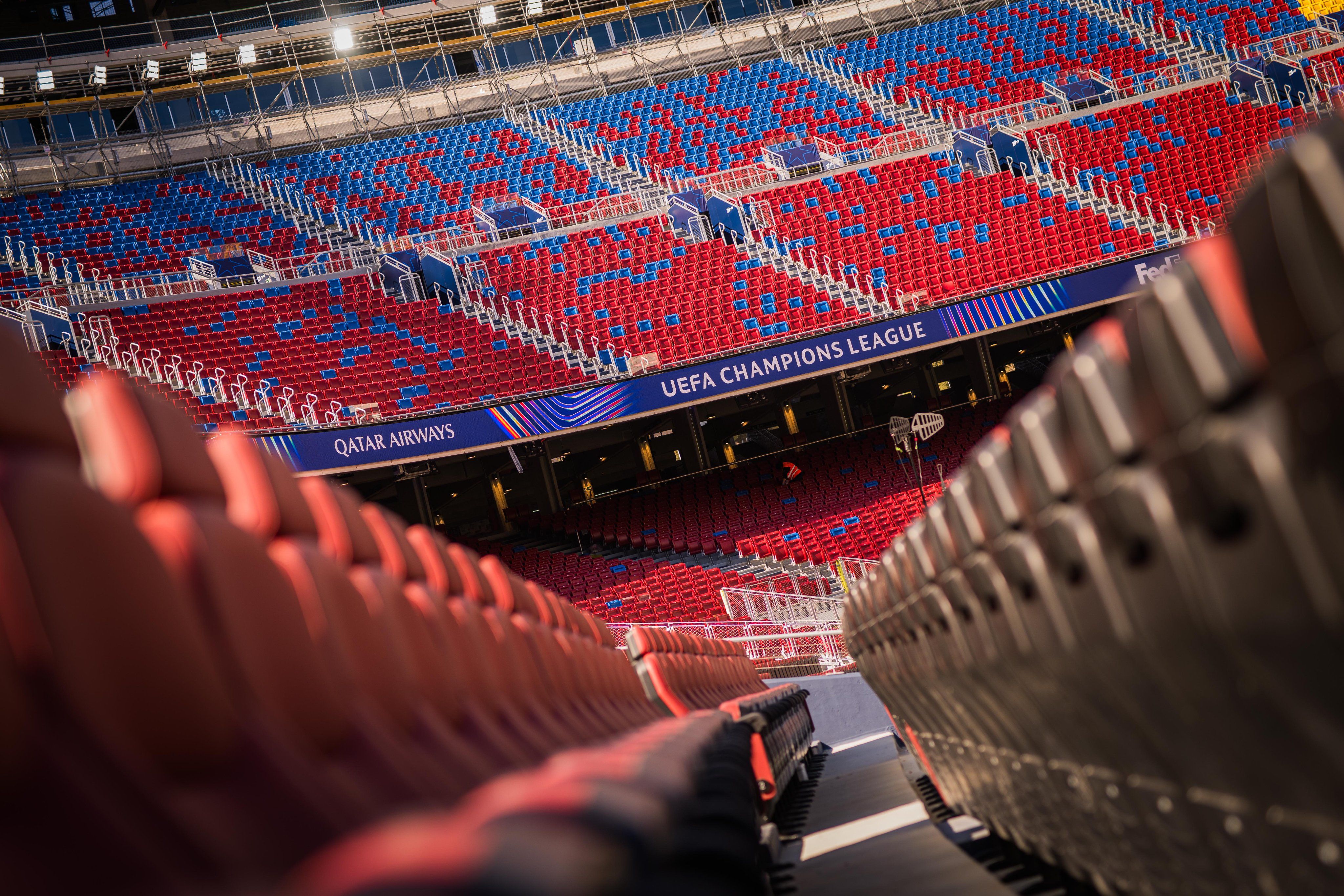Camp Nou UEFA Champions League Estadio Barça Qatar Airways recurso