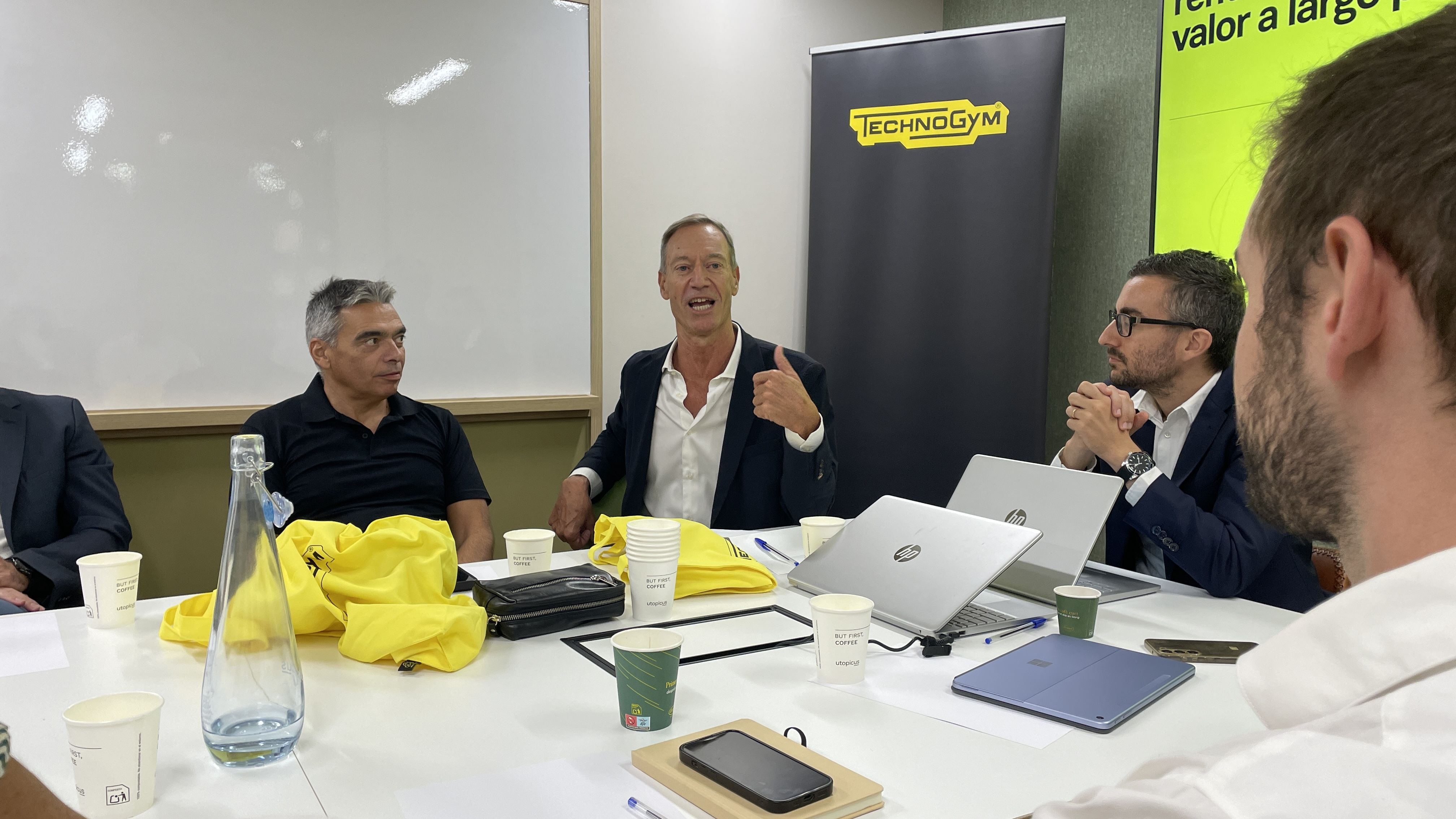 Renato Senta, director general de Technogym Iberia.