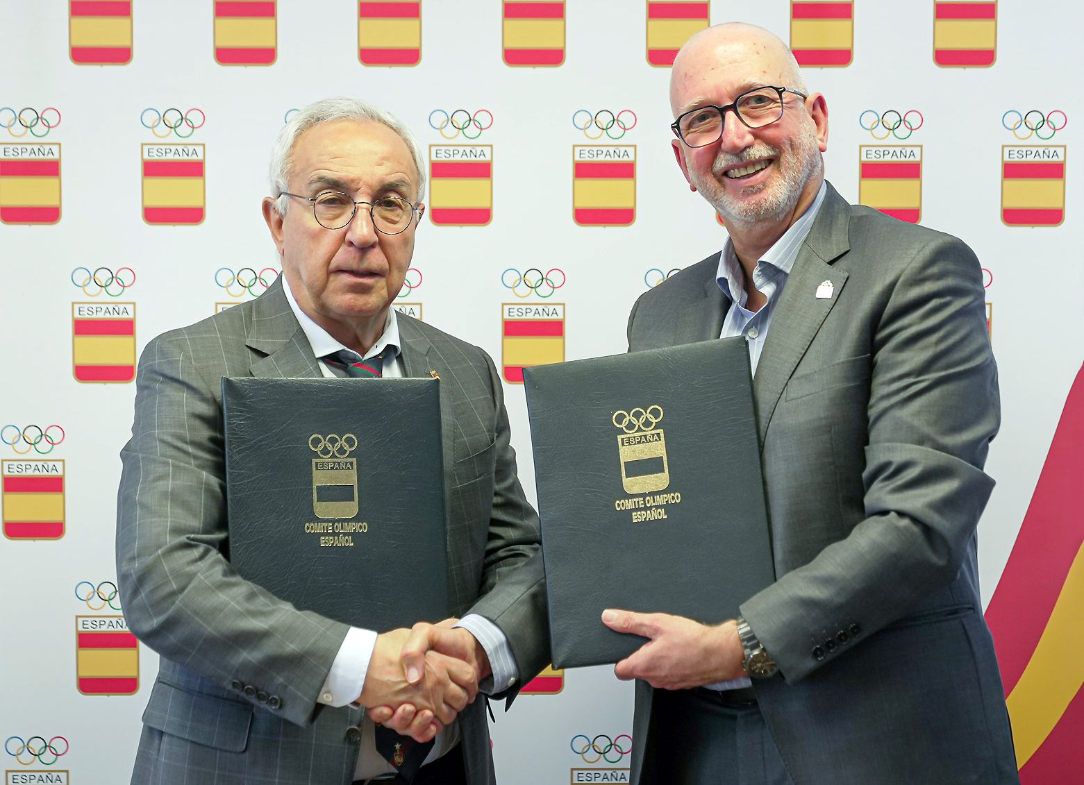 Convenio COE FTA Alejandro Blanco y JM Gómez