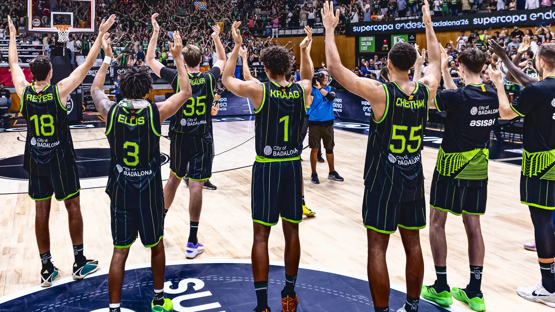 Joventut de Badalona Jugadores Afición 2026 2027 Foto vía ACB