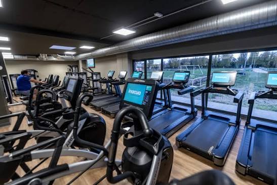zona cardio del gimnasio Inacua de Aranda de Duero