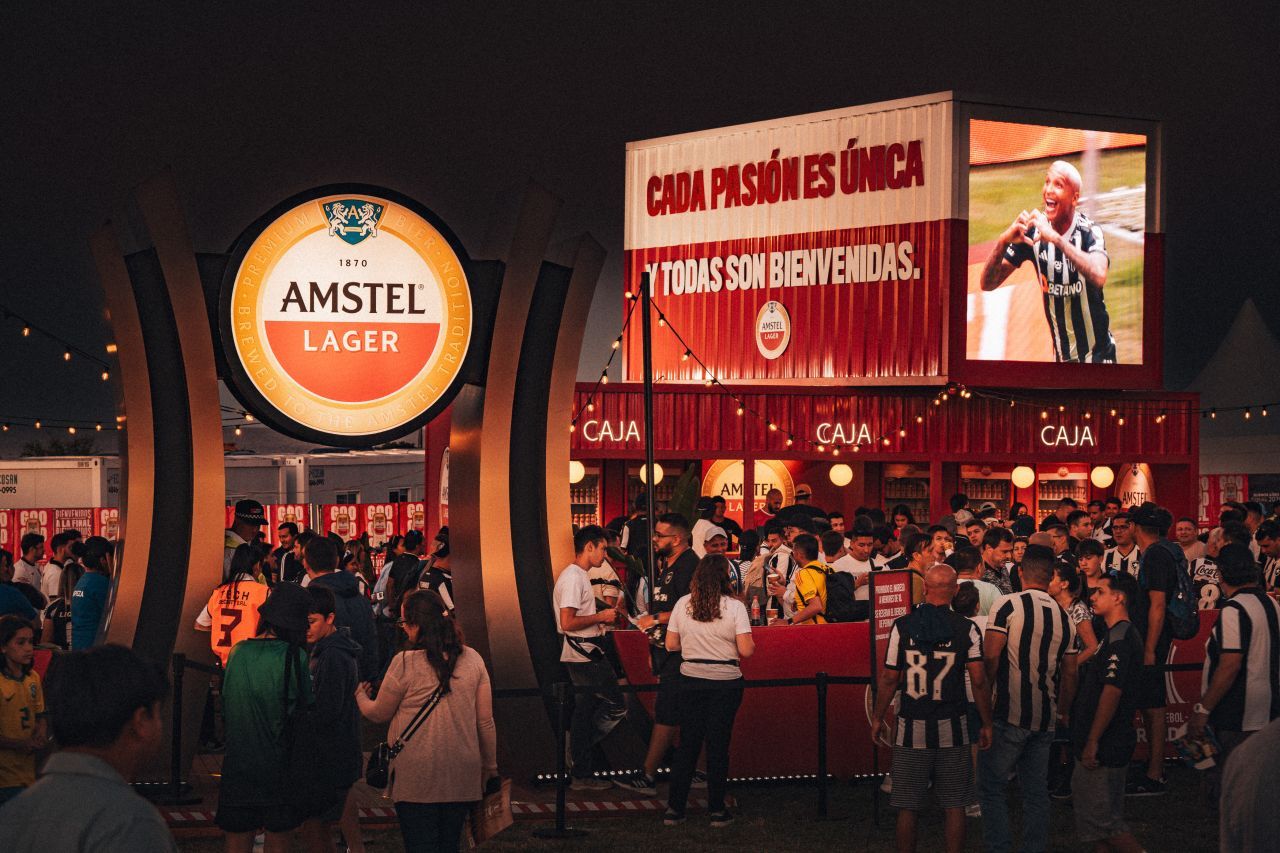 Amstel Conmebol Libertadores aficion Brasil