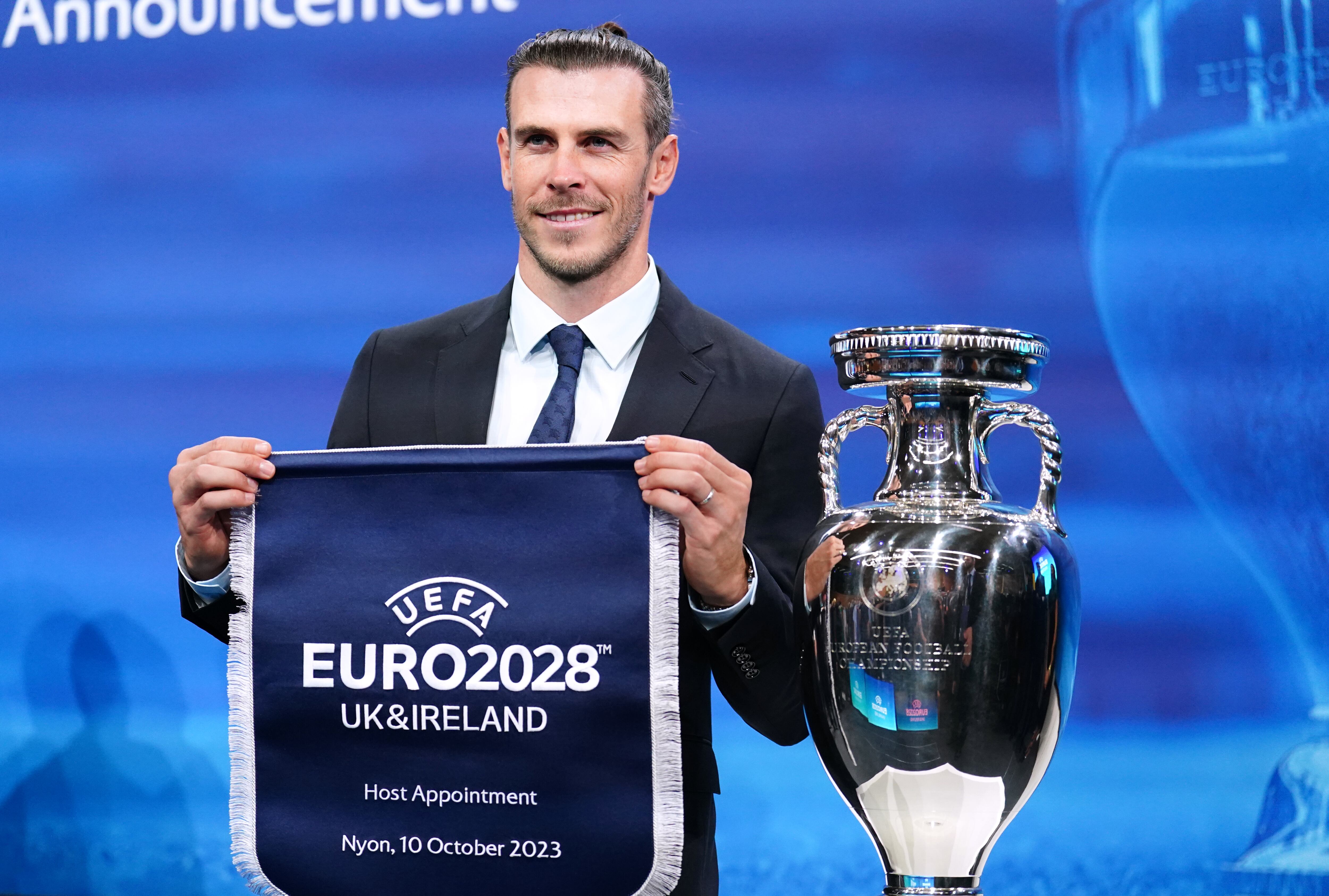 UEFA Euro 2028 Reino Unido Irlanda Bale