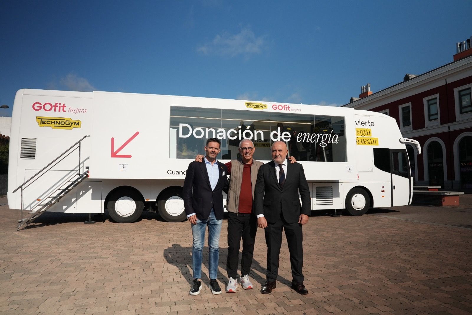 Acción Dona tu energía, Technogym & GOfit