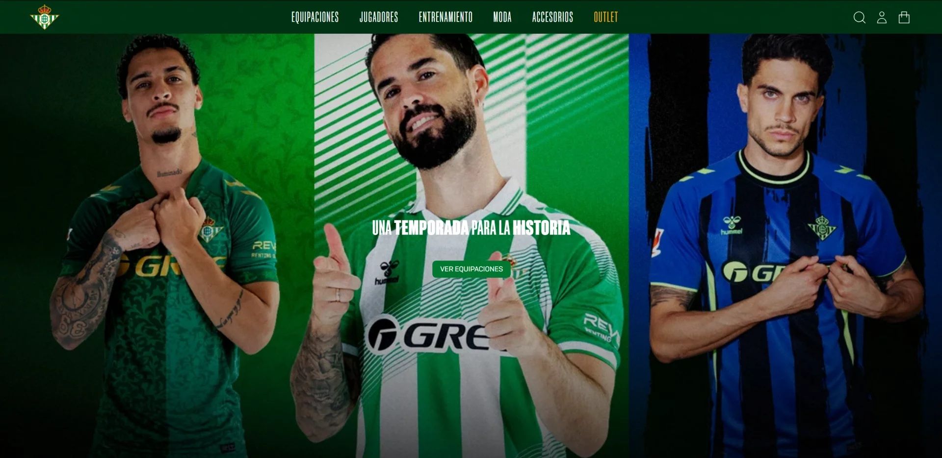 Real Betis Ecommerce Tienda Online 2026 2027