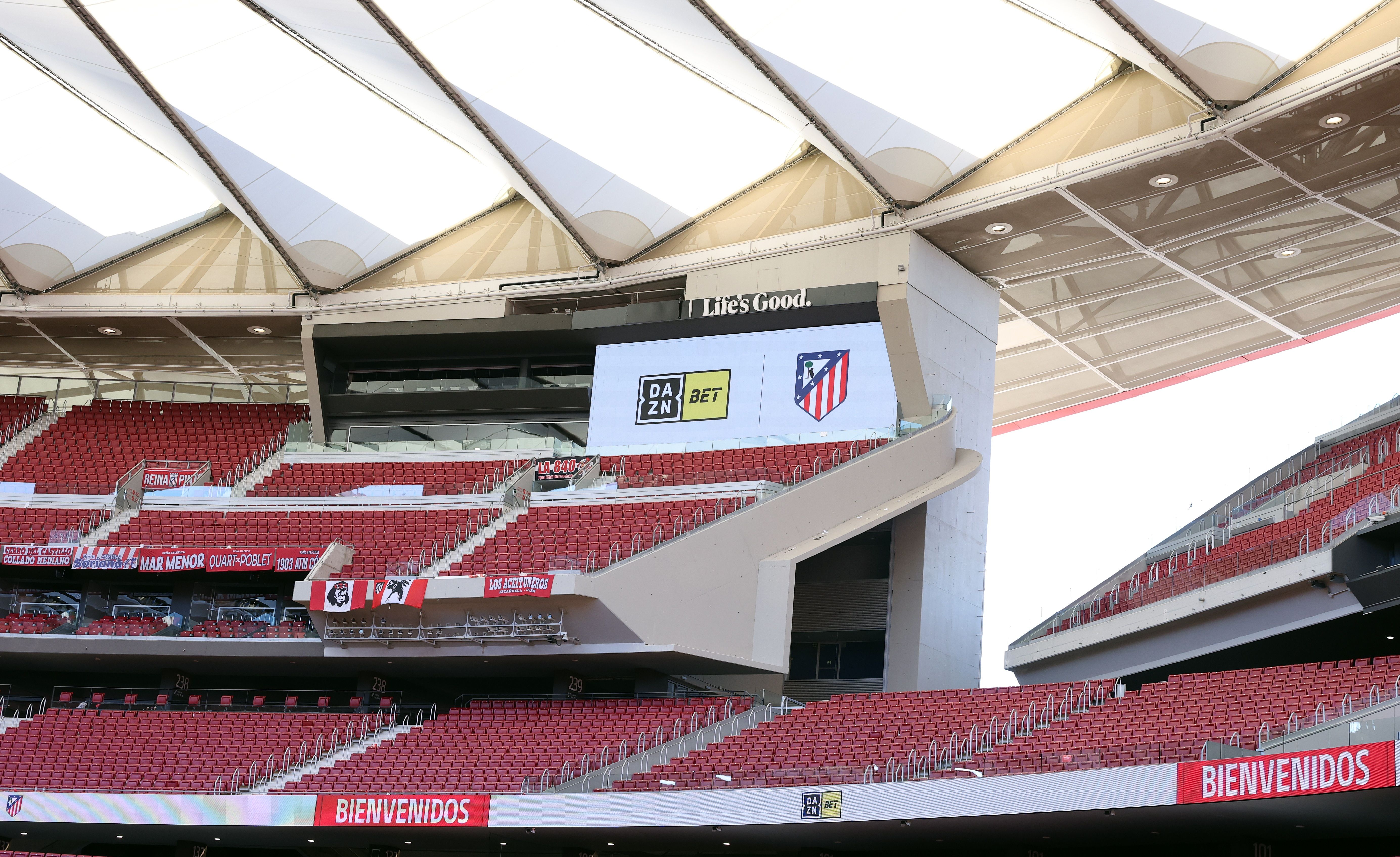 DAZN Bet Atletico Madrid Patrocinador 2026