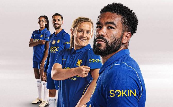 Chelsea x Sokin patrocinio manga