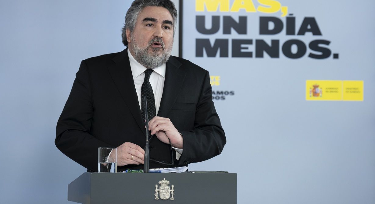 José Manuel Rodríguez Uribes, ministro de Cultura y Deporte del Gobierno de España.