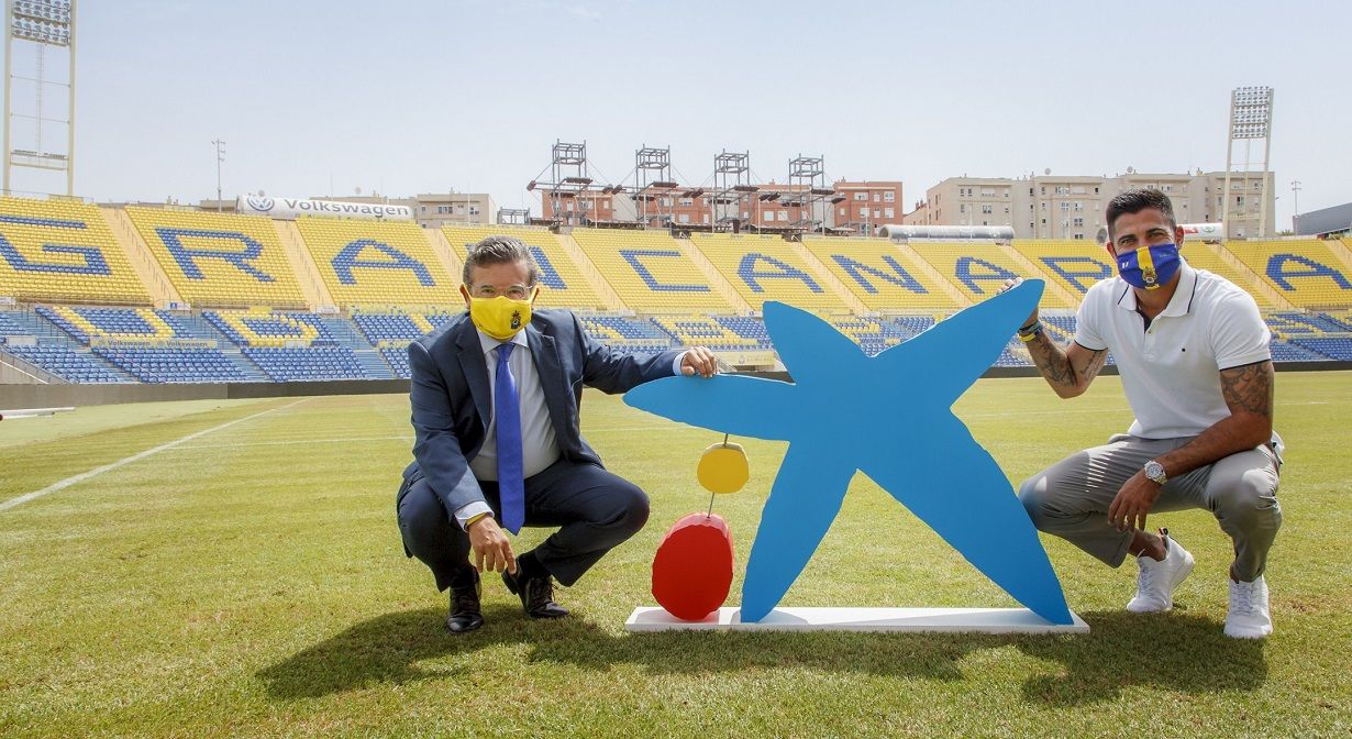 CaixaBank continuará apoyando a la UD Las Palmas durante dos años más.