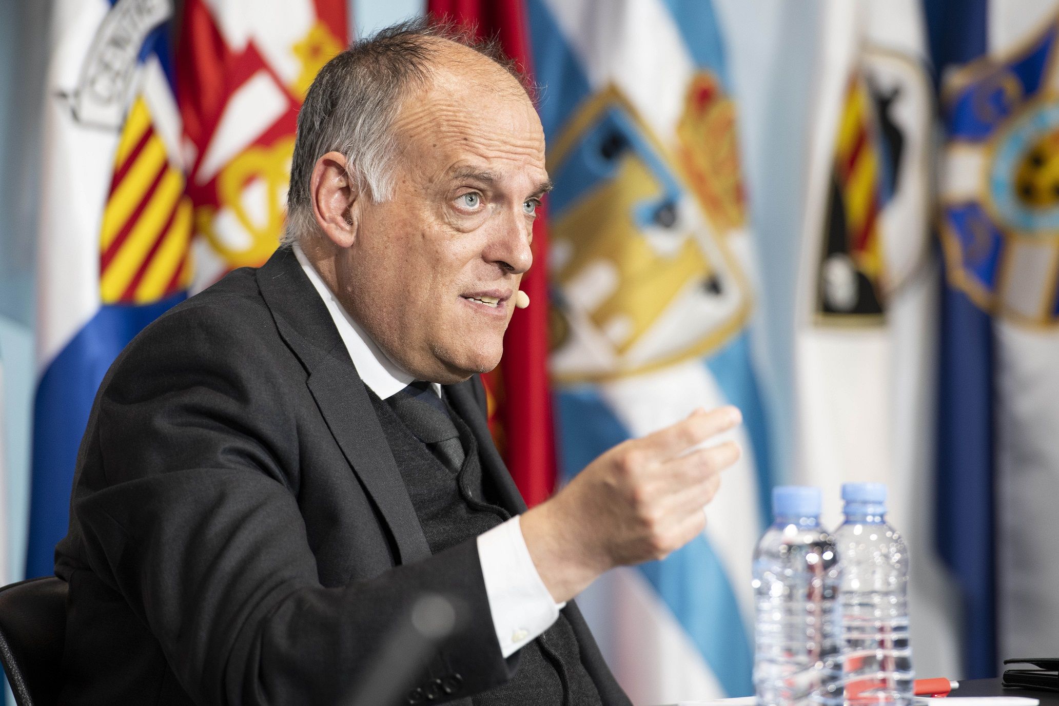 Javier Tebas Rueda de Prensa Analísis fútbol europea LaLiga