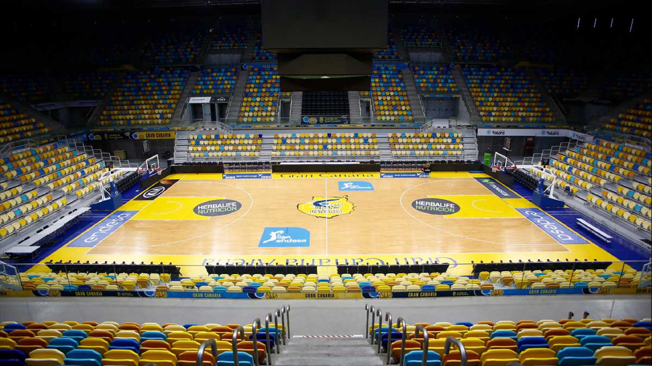 Gran Canaria Arena, pabellón del Herbalife Gran Canaria.