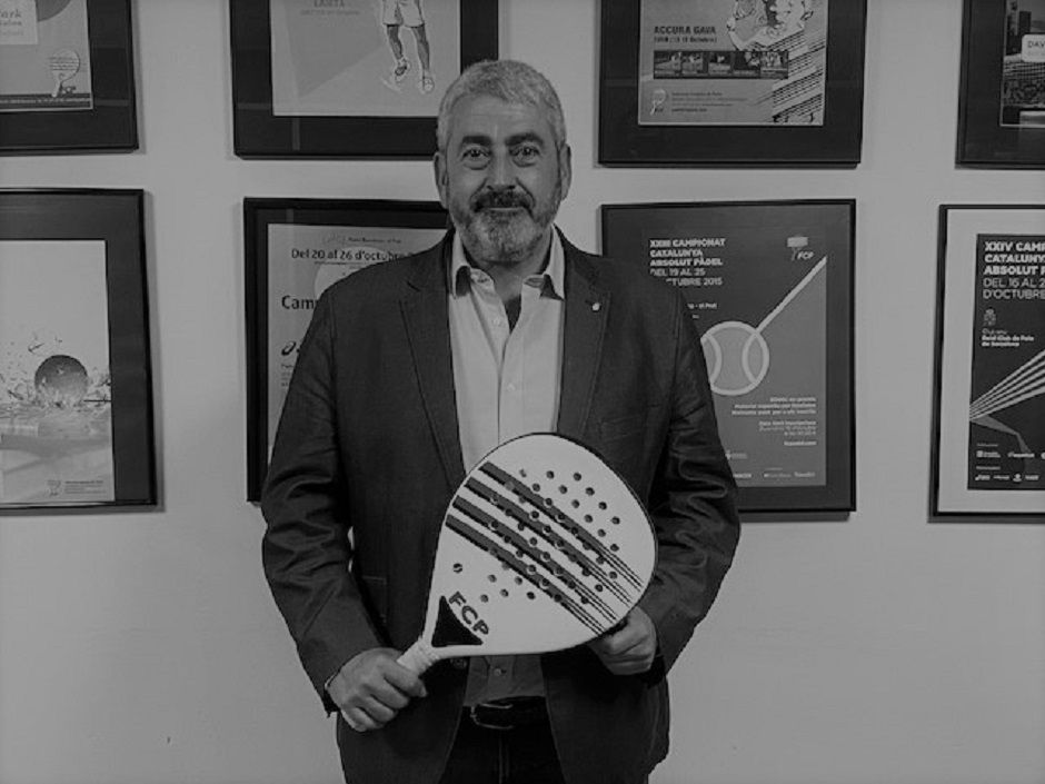 felip rodenas pádel presidente catalana grande blanco y negro