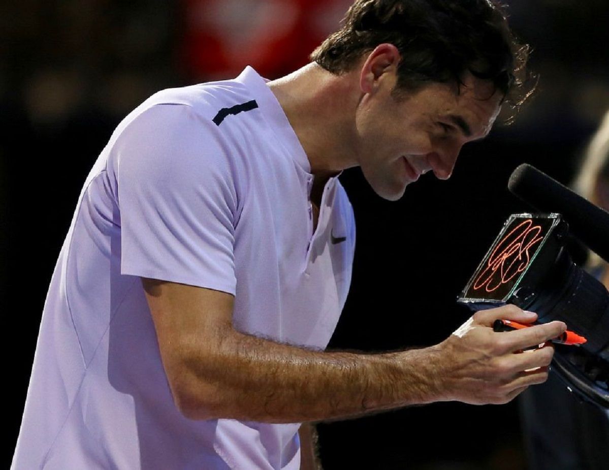roger federer camera