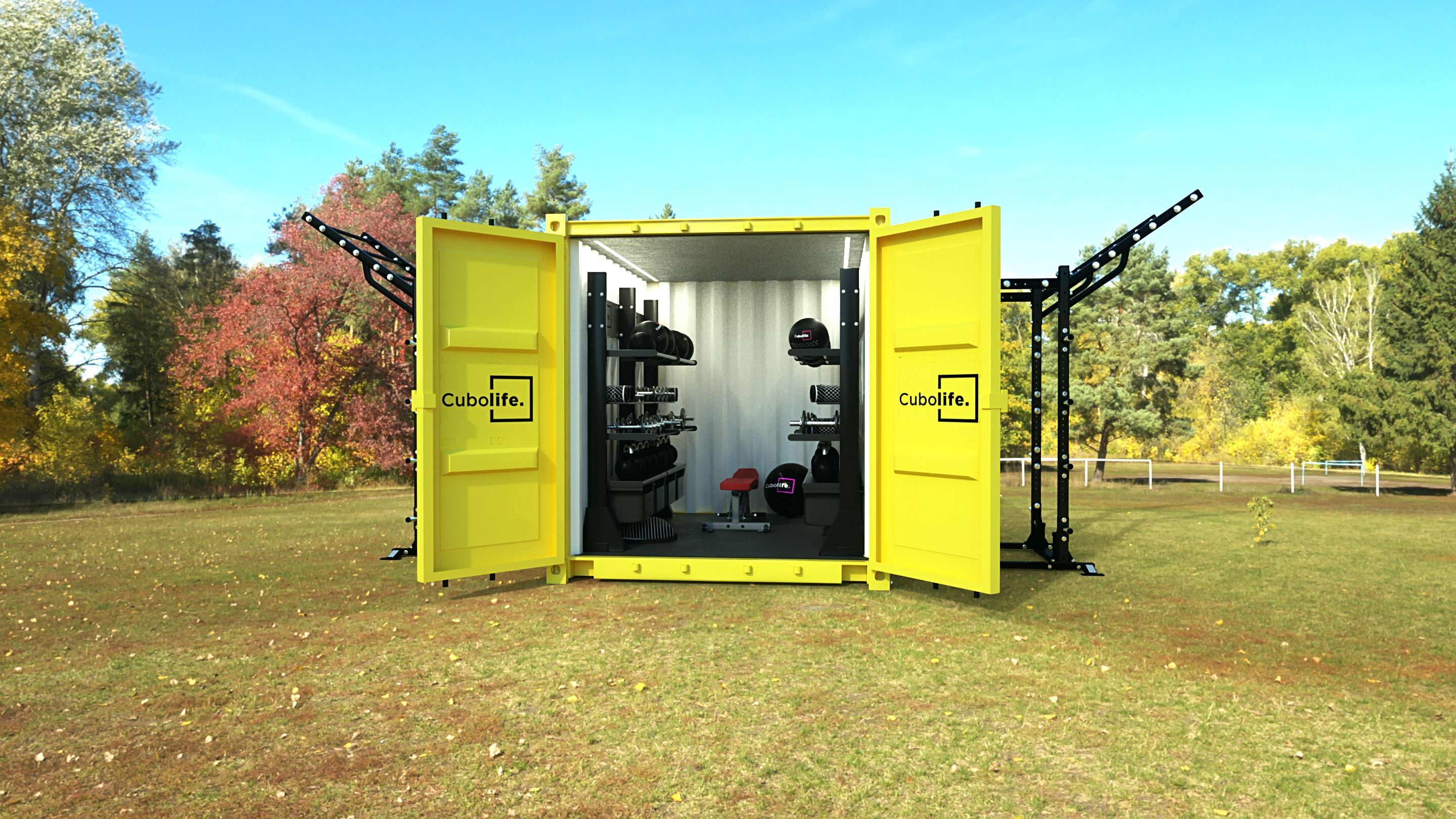 Cubo Outdoor Amarillo